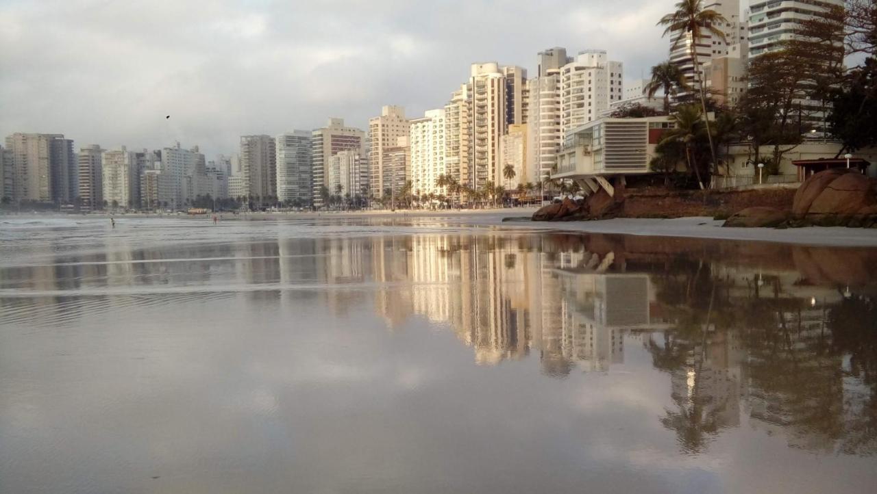 Aconchego Na Praia Lägenhet Guarujá Exteriör bild